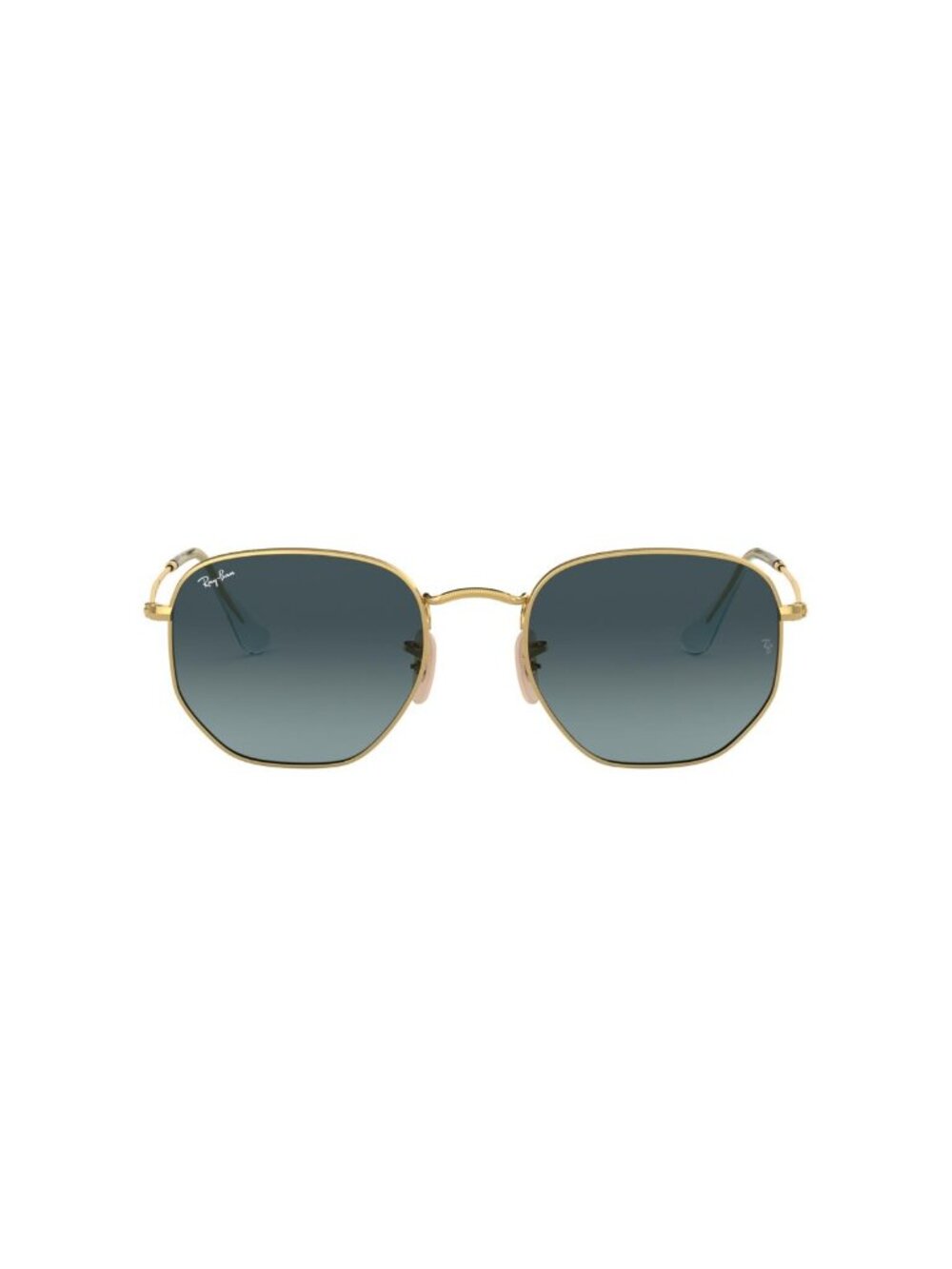 New Ray-Ban Unisex Sunglasses Gold Aviator Blue Lens Metal Frame Ray Ban RB3548N